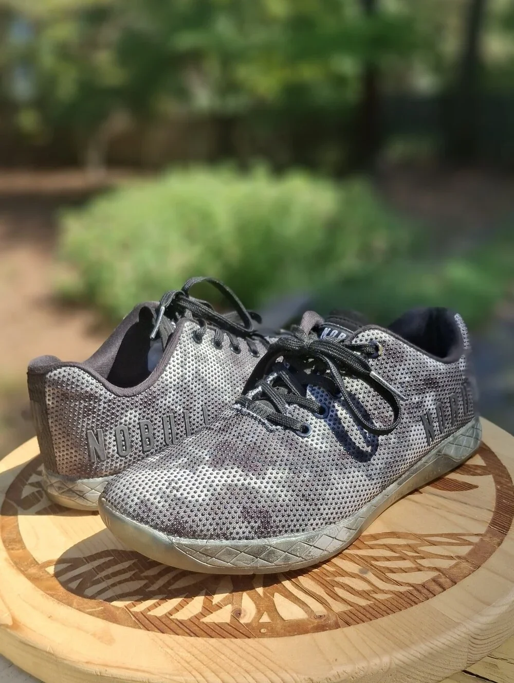 NOBULL Black Camo Superfabric Unisex Trainers Sneakers Men 8.5 Women 10
